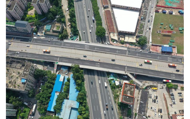 广州市北环高速公路广园高架桥桥梁加固项目